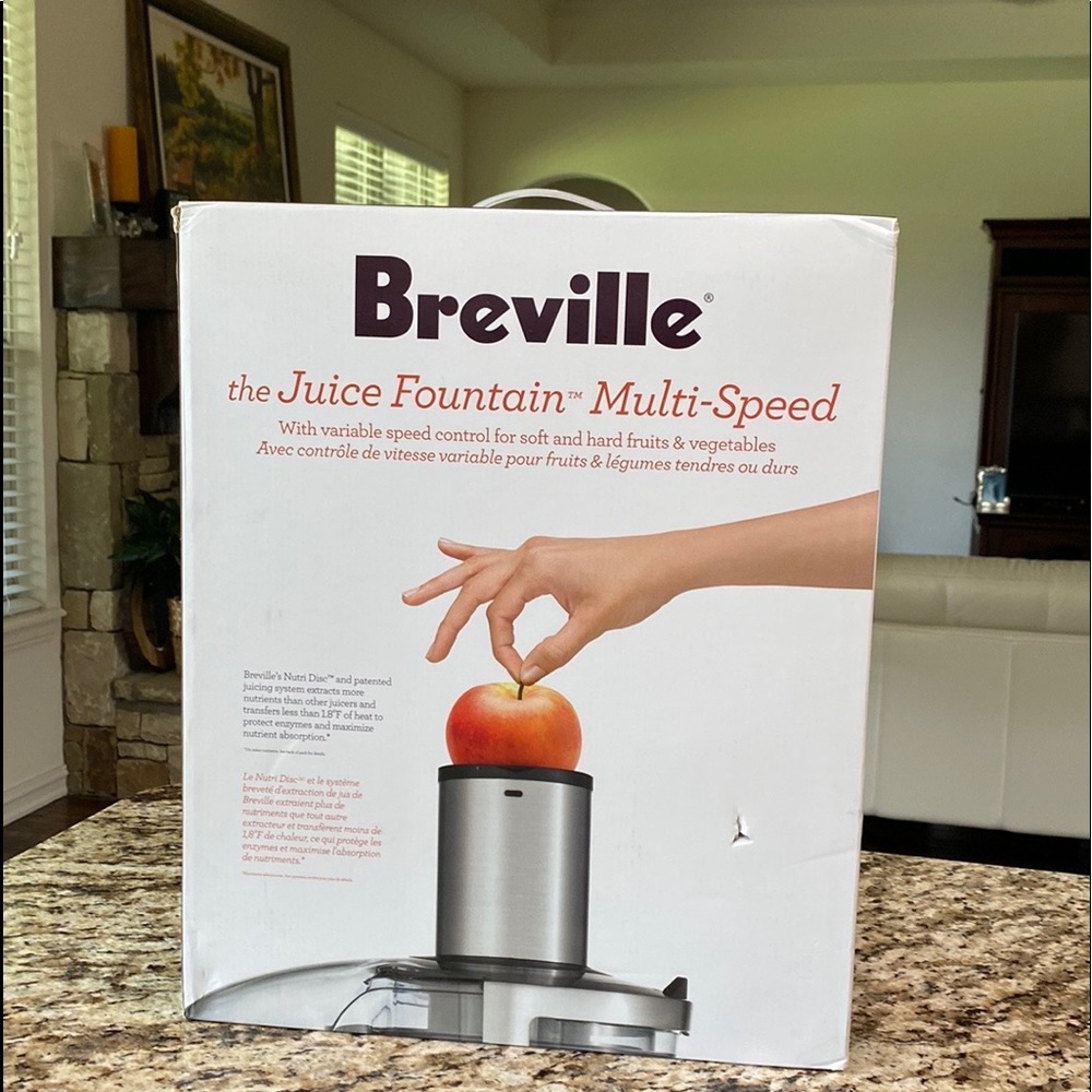 Breville BJE510XL/A Juice Fountain Multi-speed 900-watt